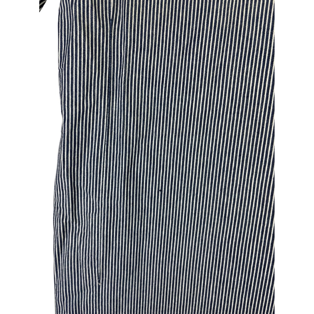 Philosophy Republic Clothing Floral Embroidered Striped Shift Dress Blue White L - Picture 8 of 12